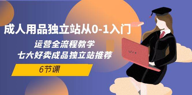 （10082期）成人用品独立站从0-1入门，运营全流程教学，七大好卖成品独立站推荐-6节课-178分享