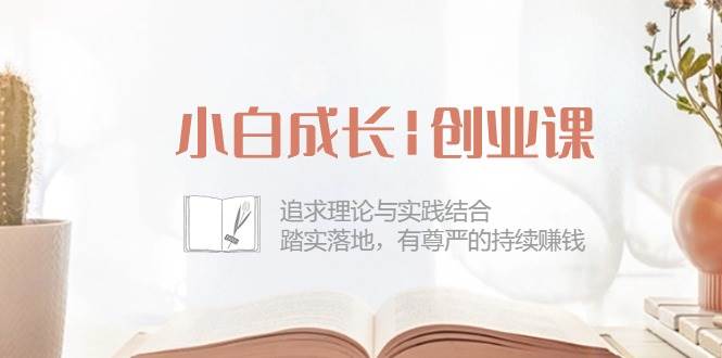 （10603期）小白成长|创业课：追求理论与实践结合，踏实落地，有尊严的持续赚钱-42节-178分享